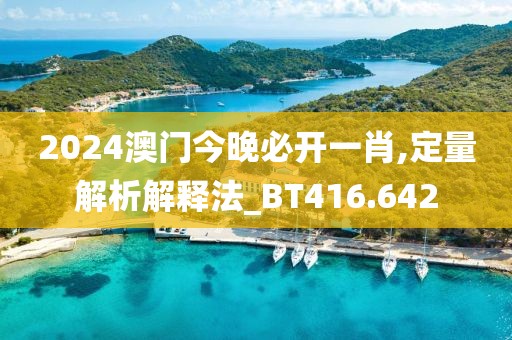 2024澳门今晚必开一肖,定量解析解释法_BT416.642