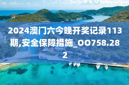 2024澳门六今晚开奖记录113期,安全保障措施_OO758.282