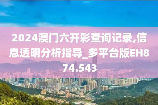 2024澳门六开彩查询记录,信息透明分析指导_多平台版EH874.543