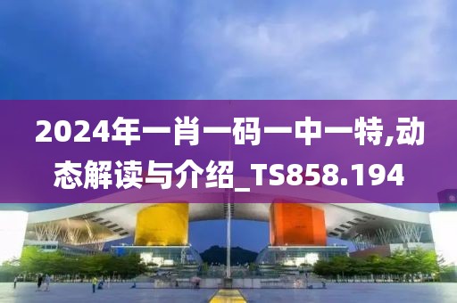 2024年一肖一码一中一特,动态解读与介绍_TS858.194
