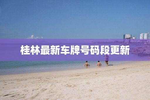 桂林最新车牌号码段更新