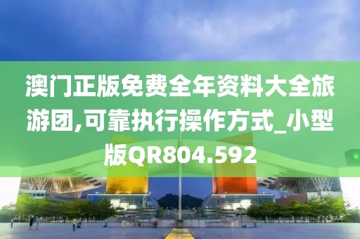 澳门正版免费全年资料大全旅游团,可靠执行操作方式_小型版QR804.592