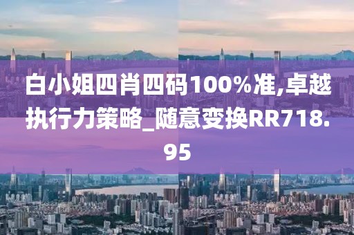 白小姐四肖四码100%准,卓越执行力策略_随意变换RR718.95
