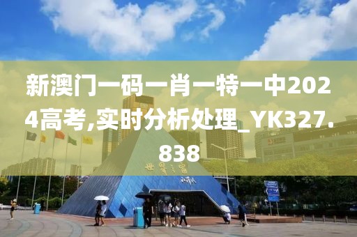新澳门一码一肖一特一中2024高考,实时分析处理_YK327.838