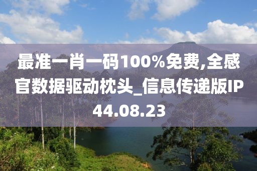 最准一肖一码100%免费,全感官数据驱动枕头_信息传递版IP44.08.23