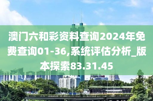 澳门六和彩资料查询2024年免费查询01-36,系统评估分析_版本探索83.31.45