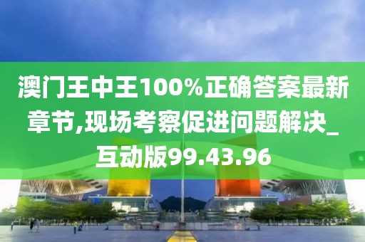 澳门王中王100%正确答案最新章节,现场考察促进问题解决_互动版99.43.96
