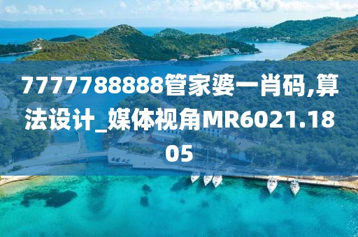 7777788888管家婆一肖码,算法设计_媒体视角MR6021.1805