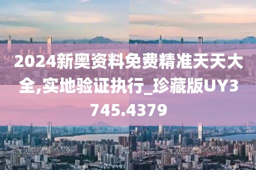 2024新奥资料免费精准天天大全,实地验证执行_珍藏版UY3745.4379