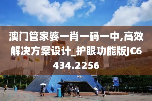 澳门管家婆一肖一码一中,高效解决方案设计_护眼功能版JC6434.2256