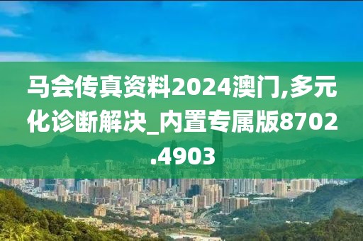 马会传真资料2024澳门,多元化诊断解决_内置专属版8702.4903