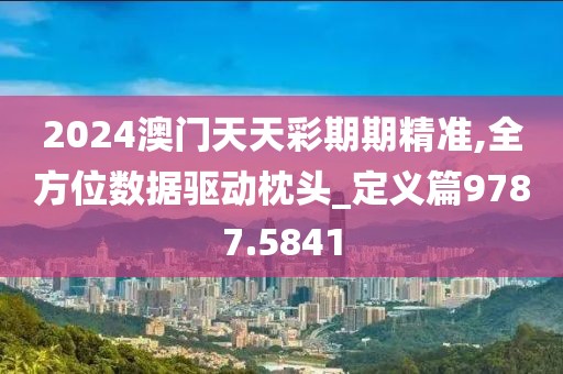2024澳门天天彩期期精准,全方位数据驱动枕头_定义篇9787.5841