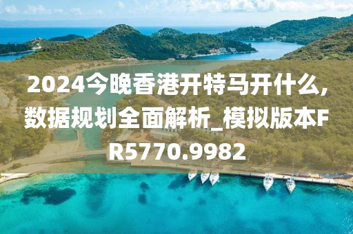 2024今晚香港开特马开什么,数据规划全面解析_模拟版本FR5770.9982