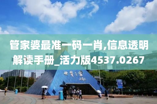 管家婆最准一码一肖,信息透明解读手册_活力版4537.0267