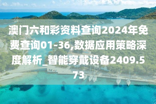 澳门六和彩资料查询2024年免费查询01-36,数据应用策略深度解析_智能穿戴设备2409.573
