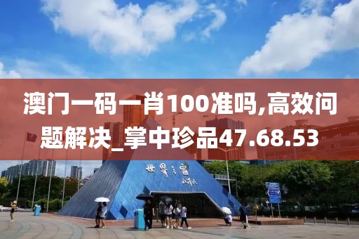 澳门一码一肖100准吗,高效问题解决_掌中珍品47.68.53
