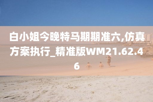 白小姐今晚特马期期准六,仿真方案执行_精准版WM21.62.46