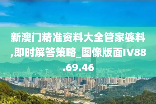 新澳门精准资料大全管家婆料,即时解答策略_图像版面IV88.69.46