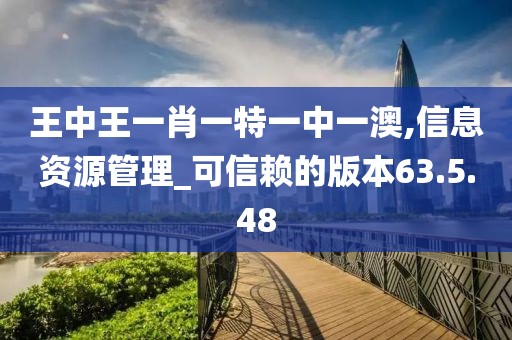 王中王一肖一特一中一澳,信息资源管理_可信赖的版本63.5.48