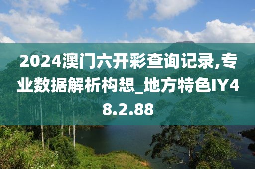 2024澳门六开彩查询记录,专业数据解析构想_地方特色IY48.2.88