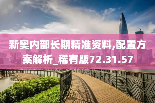 新奥内部长期精准资料,配置方案解析_稀有版72.31.57