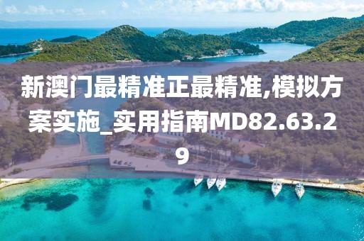 新澳门最精准正最精准,模拟方案实施_实用指南MD82.63.29