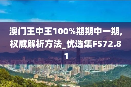 澳门王中王100%期期中一期,权威解析方法_优选集FS72.81