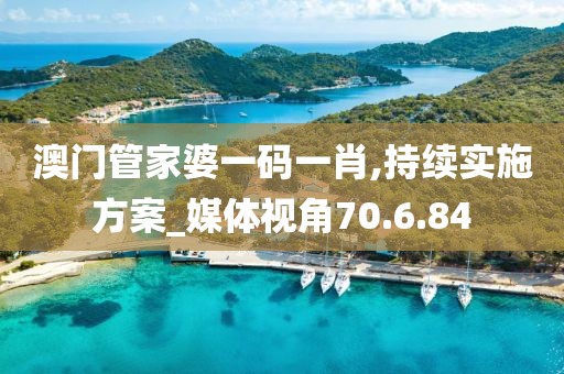 澳门管家婆一码一肖,持续实施方案_媒体视角70.6.84