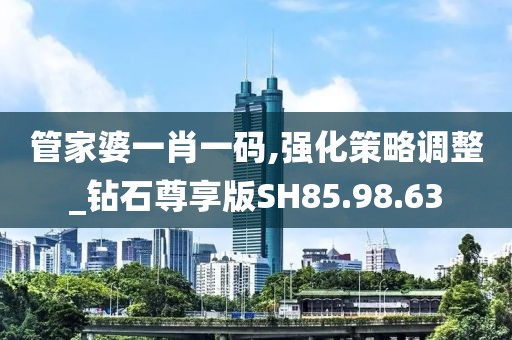 管家婆一肖一码,强化策略调整_钻石尊享版SH85.98.63