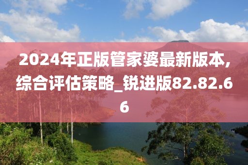 2024年正版管家婆最新版本,综合评估策略_锐进版82.82.66