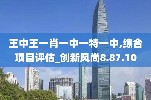 王中王一肖一中一特一中,综合项目评估_创新风尚8.87.10