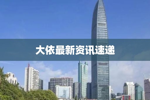 大依最新资讯速递