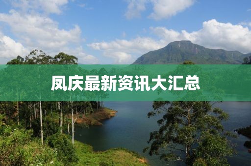 凤庆最新资讯大汇总