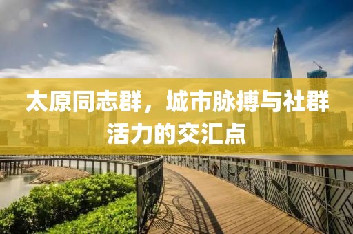 太原同志群，城市脉搏与社群活力的交汇点