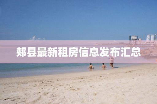 郏县最新租房信息发布汇总