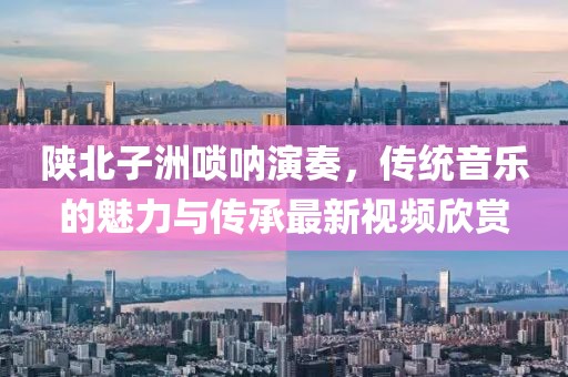 陕北子洲唢呐演奏，传统音乐的魅力与传承最新视频欣赏