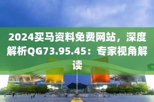 2024买马资料免费网站，深度解析QG73.95.45：专家视角解读