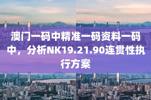 澳门一码中精准一码资料一码中，分析NK19.21.90连贯性执行方案