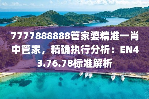 7777888888管家婆精准一肖中管家，精确执行分析：EN43.76.78标准解析