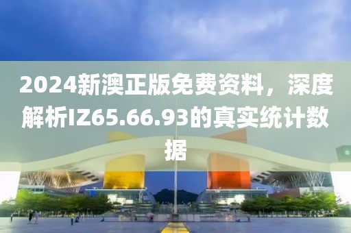 2024新澳正版免费资料，深度解析IZ65.66.93的真实统计数据