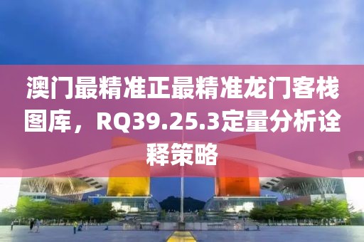 澳门最精准正最精准龙门客栈图库，RQ39.25.3定量分析诠释策略