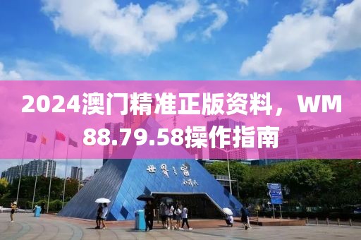 2024澳门精准正版资料，WM88.79.58操作指南