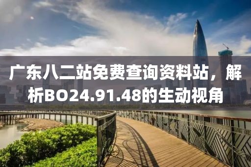 广东八二站免费查询资料站，解析BO24.91.48的生动视角