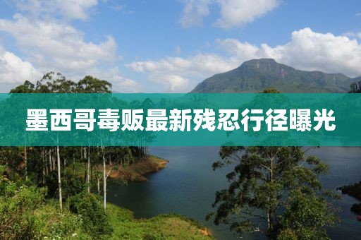 墨西哥毒贩最新残忍行径曝光
