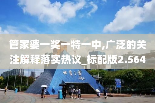 管家婆一奖一特一中,广泛的关注解释落实热议_标配版2.564