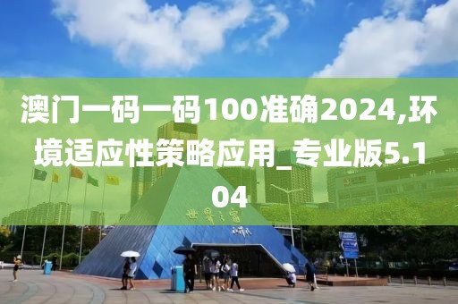 澳门一码一码100准确2024,环境适应性策略应用_专业版5.104
