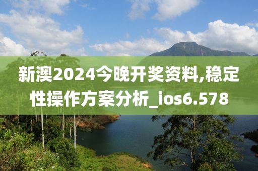 新澳2024今晚开奖资料,稳定性操作方案分析_ios6.578