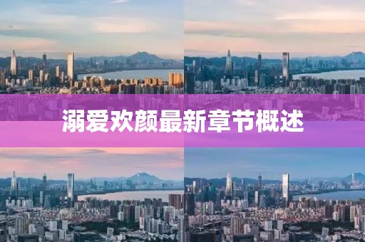 溺爱欢颜最新章节概述