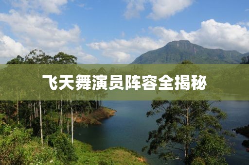 飞天舞演员阵容全揭秘