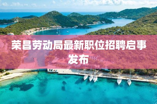 荣昌劳动局最新职位招聘启事发布